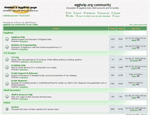 Tablet Screenshot of forum.egghelp.org
